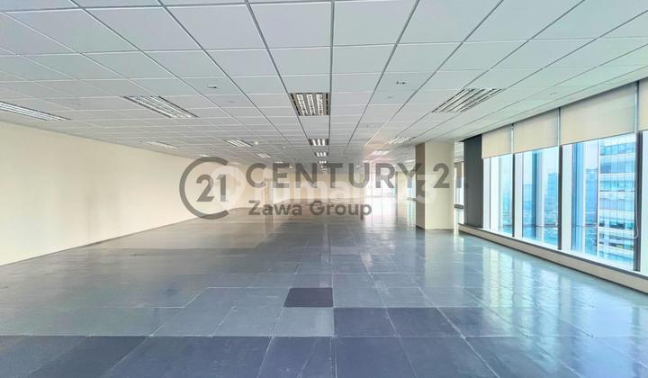 Disewakan Ruang Kantor Kondisi Bared Luas Bervariasi di Sudirman Area Semanggi.