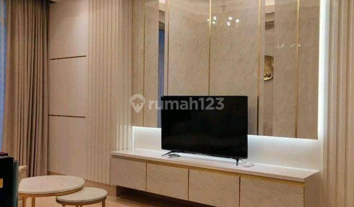ruang tamu apartment south hills 2br furnished