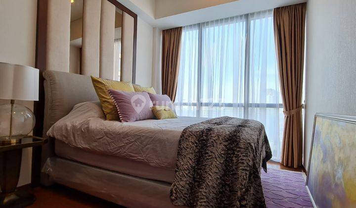 kamar tidur apartment anandamaya residences 3 br