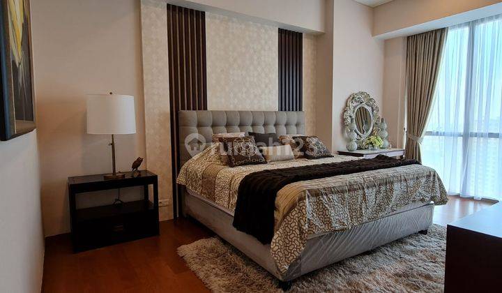 kamar tidur apartment anandamaya residences 3 br