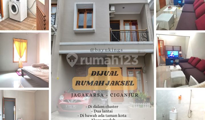 Rumah Modern Dalam Cluster di Ciganjur dan Bebas Banjir, Jaksel