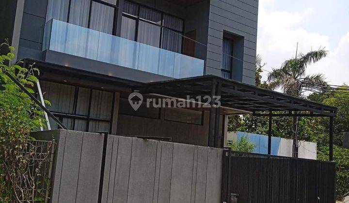 Rumah Modern Minimalis Siap Huni di Cilandak, Bebas Banjir,jaksel 1