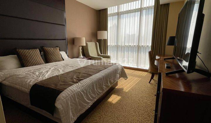 kamar tidur apartment oakwood premier cosmo 2br