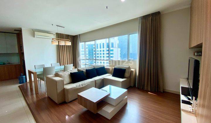 Apartemen Sahid Sudirman Residence 2BR Besar Furnished di Jaksel 1