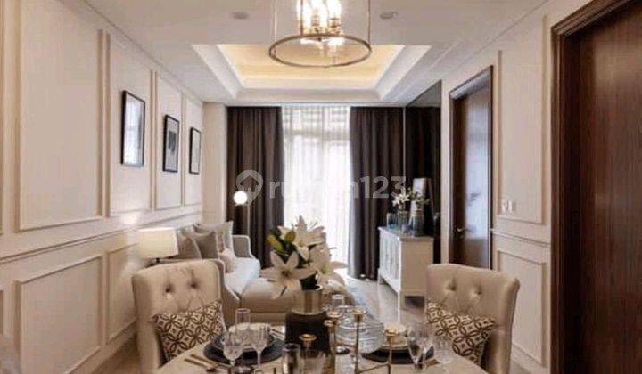 ruang makan apartment south hills 1br furnished