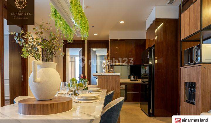 Apartemen The Elements 3BR Modern Furnished di Epicentrum, Jaksel 2