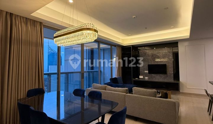 Apartment Anandamaya Residences 3 Bedroom Furnished Di Sudirman Dekat Stasiun Mrt Dan Pusat Bisnis Jakarta Pusat 2
