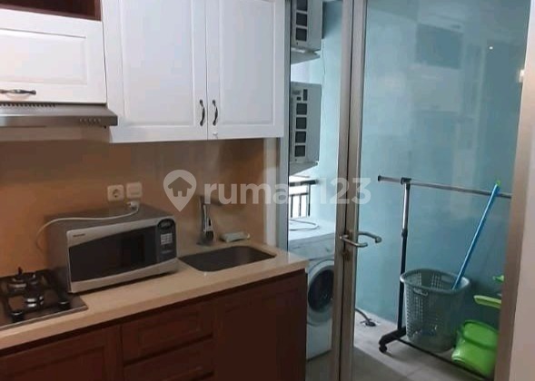 dapur apartemen sahid sudirman residence 1br