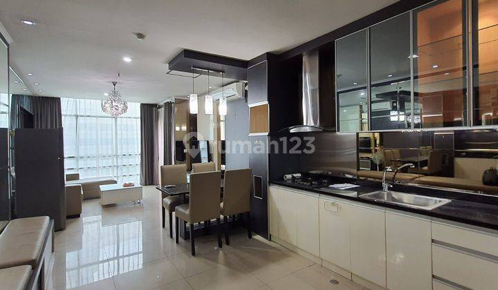 Apartemen Sahid Sudirman Residence 3br Furnished Di Sudirman, Dekat Mrt Dan Area Perkantoran, Jakpus 2