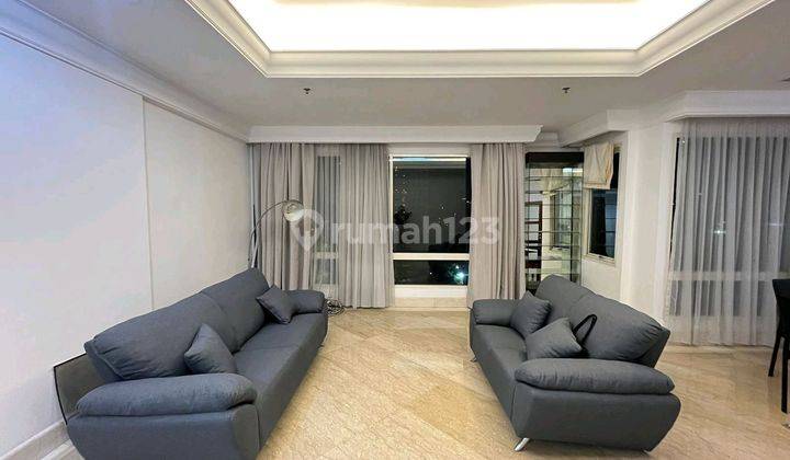 ruang tamu apartment scbd suites 2bedroom furnished