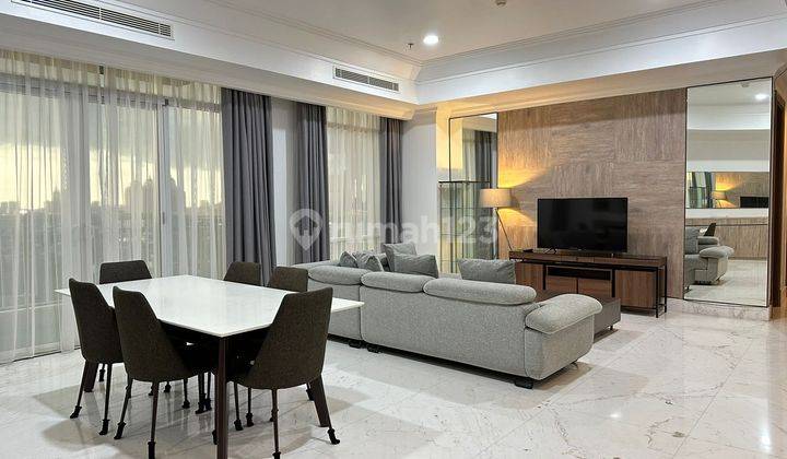 ruang tamu apartment botanica 2br + 1