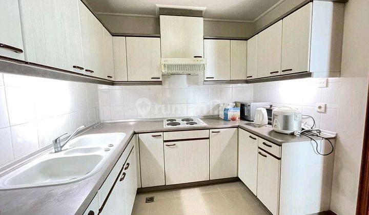 dapur apartemen casablanca 2br furnished siap