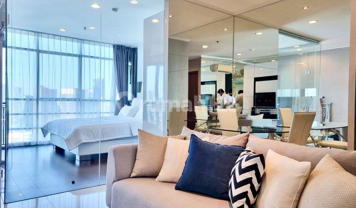 Sahid Sudirman 1 Bedroom Furnished Apartment in Sudirman, Near MRT Station and Sudirman Central Business District, Central Jakarta 2