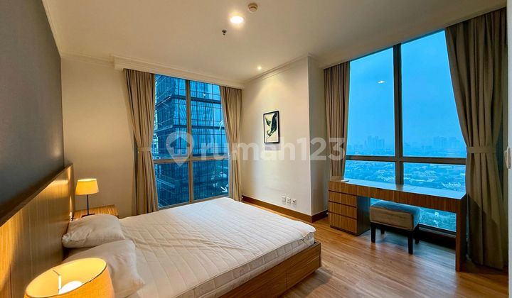 kamar tidur apartment residence 8 senopati 3br