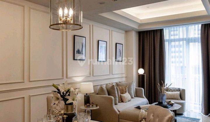 ruang makan apartment south hills 1br furnished