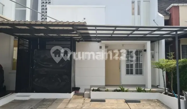 Termurah! Rumah Full Furnished di Cluster The Icon Bsd City, Lt 105 M², Lb 200 M², 4+1 Kt, 2+1 Km Siap Huni!