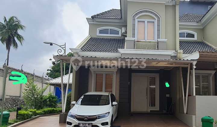 Rumah Di Cluster Samara Village Hook Gading Serpong Semi Furnished Cakep!