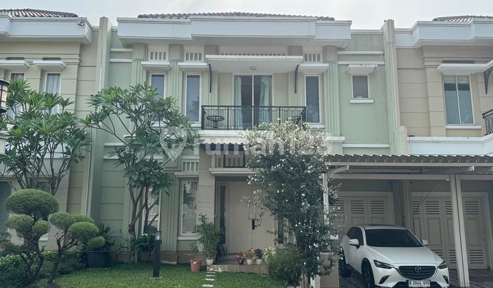 Dijual Rumah Semi Furnished Di Cluster Maxwell Summarecon Serpong Mau Jual Cepat Siap Nego!