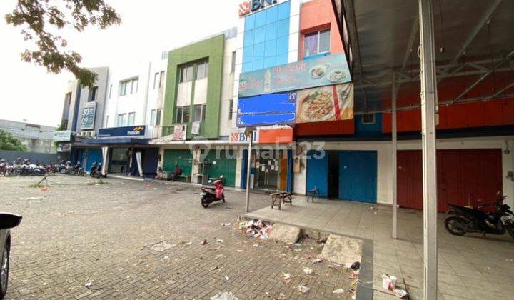 Ruko gandeng atau satuan strategis di jalan raya utama pasar baru tangerang  2