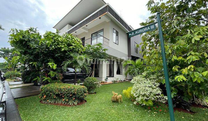 Di Jual Rumah Mewah di Cluster Aurora Alama Sutera 1