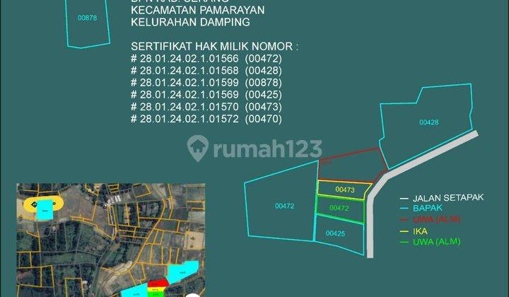 Di Jual Murah Tanah di Serang di Pamarayan Serang Banten  2