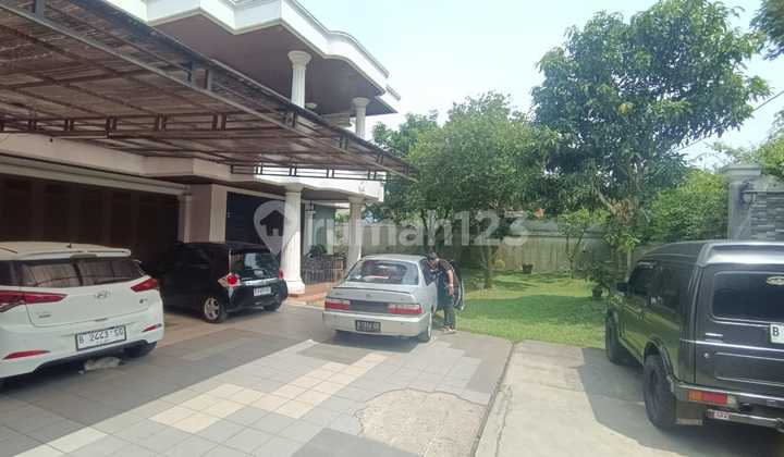 House for sale below land price in Puspitek Raya.