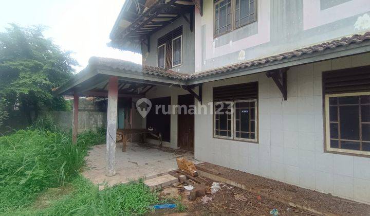 Dijual tanah gratis rumah 2 lantai di pinggir jalan raya ceger Tangerang selatan 2