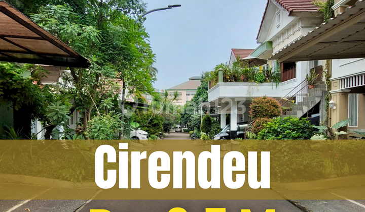 TURUN HARGA RUMAH DALAM CLUSTER DI CIRENDEU