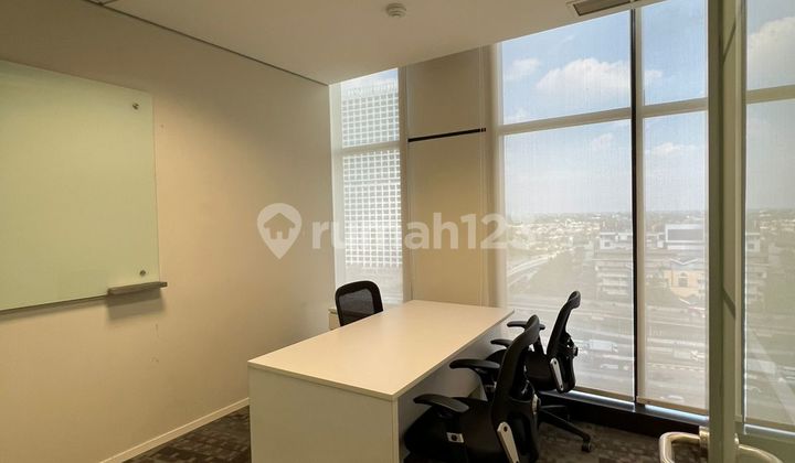 FOR RENT FULLY FURNISHED OFFICE SPACE IN ALAMANDA TOWER TB SIMATUPANG