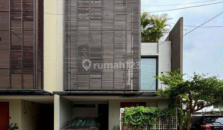 Dijual Rumah Secondary Modern Design Dlm Townhouse Berisi 6 Unit Rumah, Lokasi Strategis Di Andara Rumah Kontrakan Bagus SHM - Sertifikat Hak Milik Semi Furnished di Cilandak 3 Lantai 1