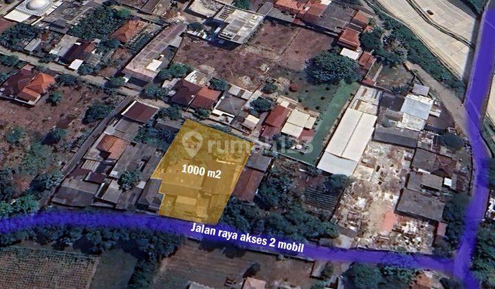 Jual Cepat Tanah 1.000 M2 Dekat Bandara Pondok Cabe Dan Pintu Tol Pamulang 1