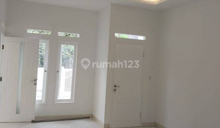 ruang keluarga rumah murah siap huni buah