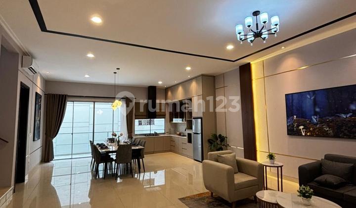 Best Deal! Rumah 10X25 Full Furnished Mewah Tinggal Bawa Koper