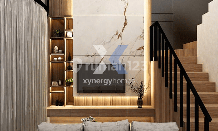 Rumah Baru Modern Minimalis 2 Lantai di Kota Baru Parahyangan Kbp Bandung