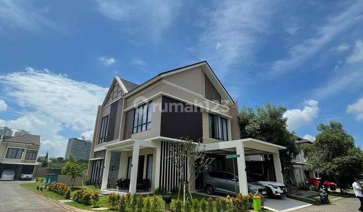 Rumah hoek baru design mandiri di The Eminent BSD 1