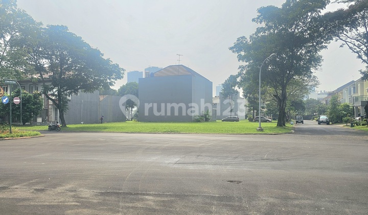 Kavling Hoek Di Alam Sutera Olivia, Hadap Selatan. Dan Timur