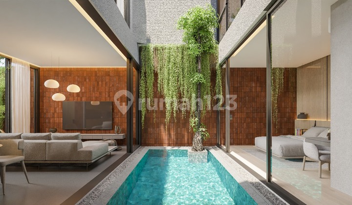 Rumah Gaya Villa Bali Dgn Private Pool Di Serpong Tangsel, Dekat Tol Rumah Gaya Villa Bali Dgn Private Pool Di Serpong Tangsel, Dekat Tol