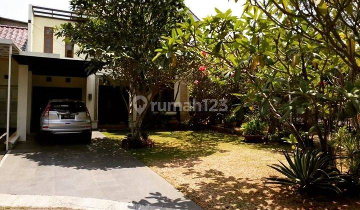 Jual Rumah Asri, Hoek Kuldesak, Siap Huni Di Alam Sutera 2