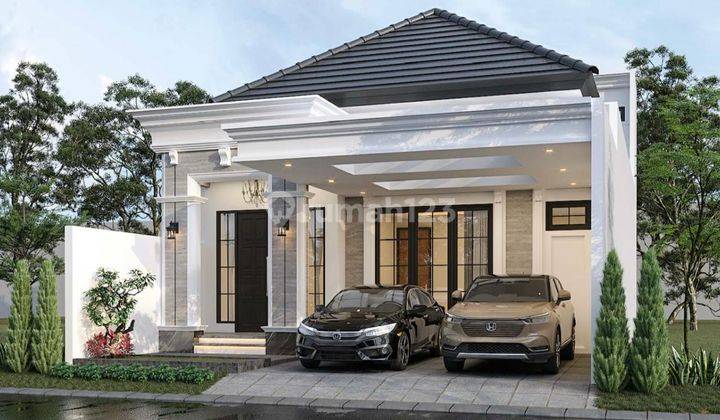 Jual Rumah Baru Design Mandiri Di Griya Loka Bsd Dekat Pintu Tol 1