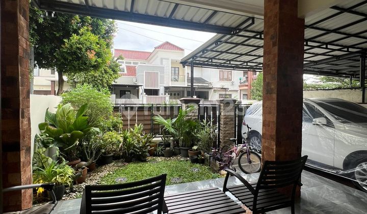 Rumah Rapi Siap Huni, Semi Furnish, Row Jalan 4 Mobil Di Nusaloka Bsd 2