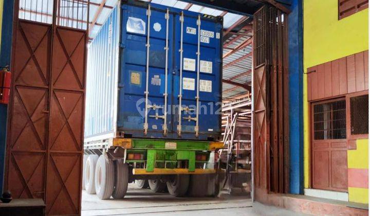 Gudang Masuk Container 40 Feet Di Cisauk Kab Tangerang  2