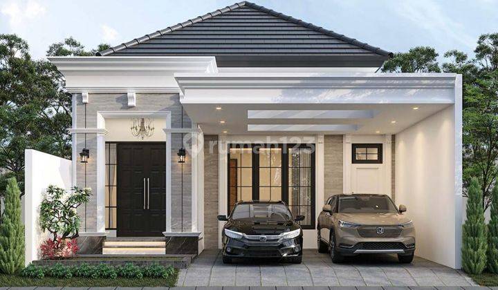 Jual Rumah Baru Design Mandiri Di Griya Loka Bsd Dekat Pintu Tol 2