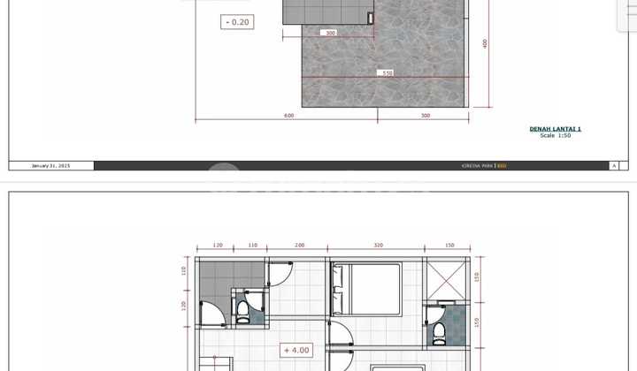 House in BSD Nusaloka, Newly Built, Hook Position, Ready July/August 2