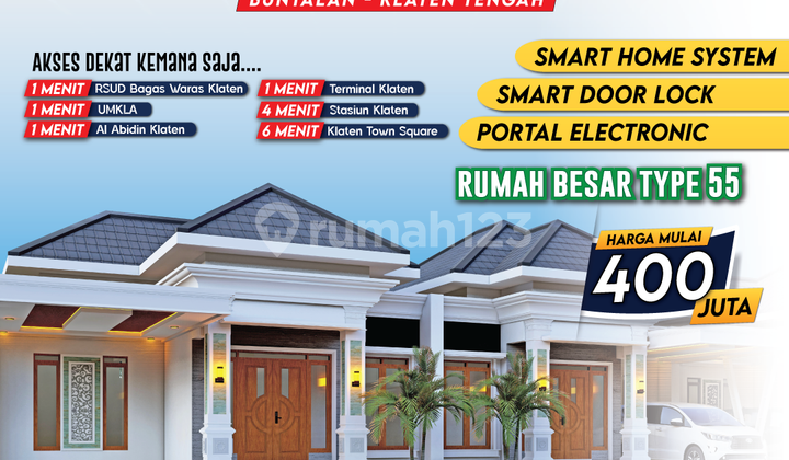 Promo Beli Rumah Desember - Perumahan Lokasi Klaten Kota 2