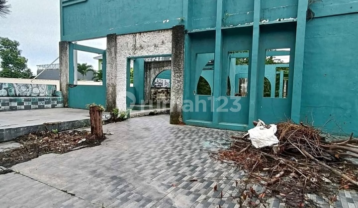 Dijual Lahan Bangunan Hadap Jalan Raya Cocok  1