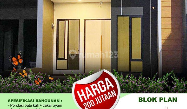 Rumah Aman Bebas Banjir Type 60,36 Lokasi Strategis, Yuk Survei 2