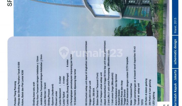 Di Jual Gedung Perkantoran Pik 1 , 12lantai Siap Pakai Bagus Rapi 