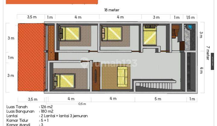 Rumah Gaya Minimalis Modern 4 K.tidur Sektor Gading Serpong Jual 7
