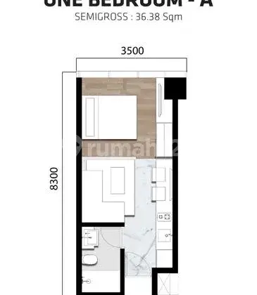 Disewakan Apartement THE SMITH Alam Sutera 1 BR Full Furnish 2