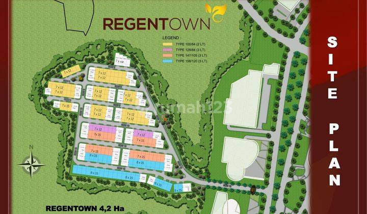 Rumah Sewa Regentown Semi Furnish Tepat Depan Ice Bsd City.co 7